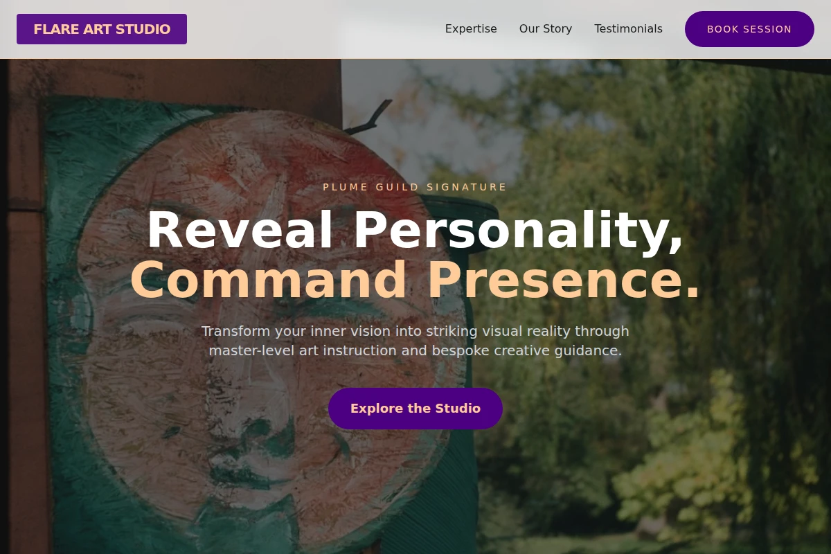 Premium Animation Studio Website Design