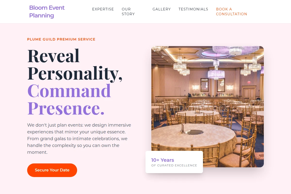 Bloom Event Planning