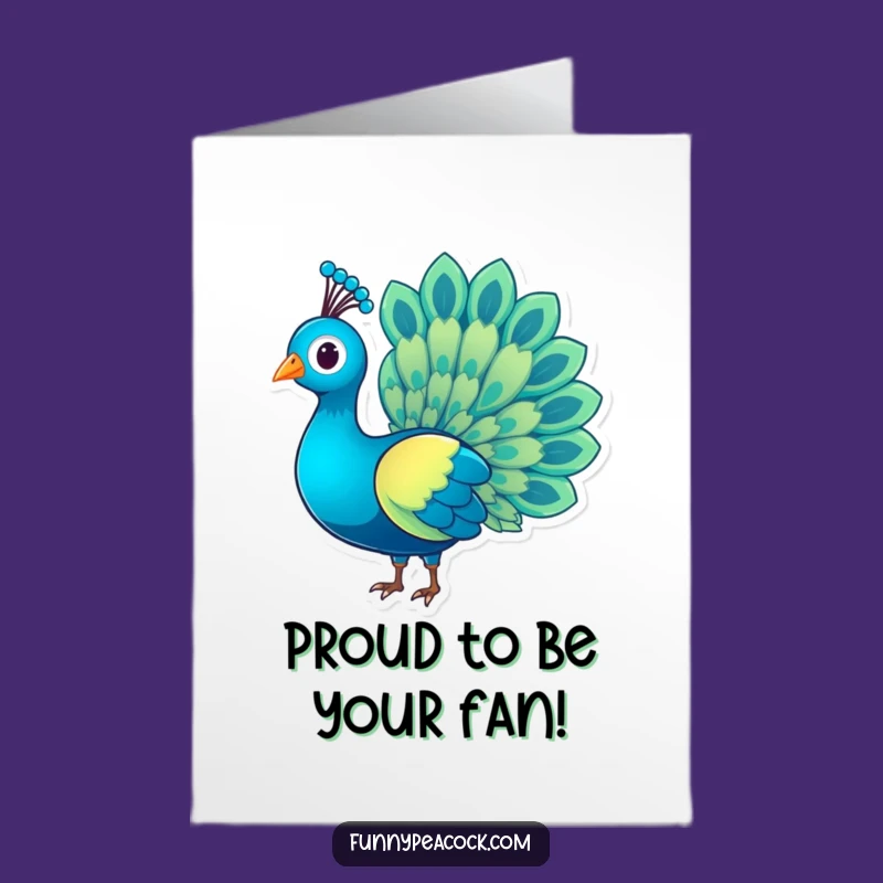 Free Printable Congrats Card: Rainbow Peacock Feather Celebration Downloadable Gift